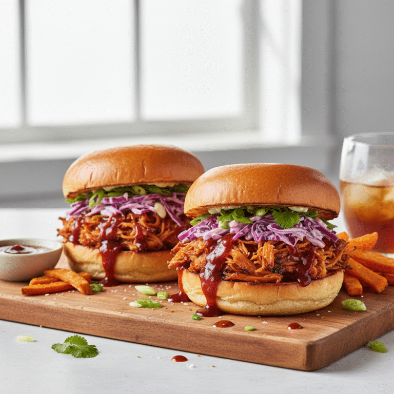BBQ Jackfruit Sandwiches