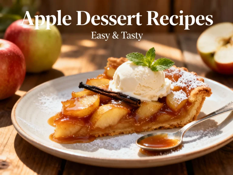 Apple Dessert Recipes Easy — Sweet Wins in Minutes