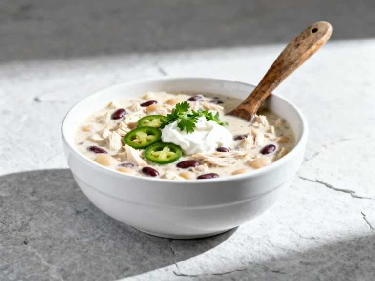 Creamy Crockpot White Chicken Chili — Weeknight Comfort