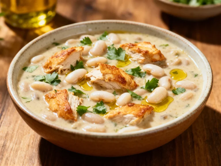 Creamy White Bean Chicken Chili — Weeknight Comfort in 30 Minutes