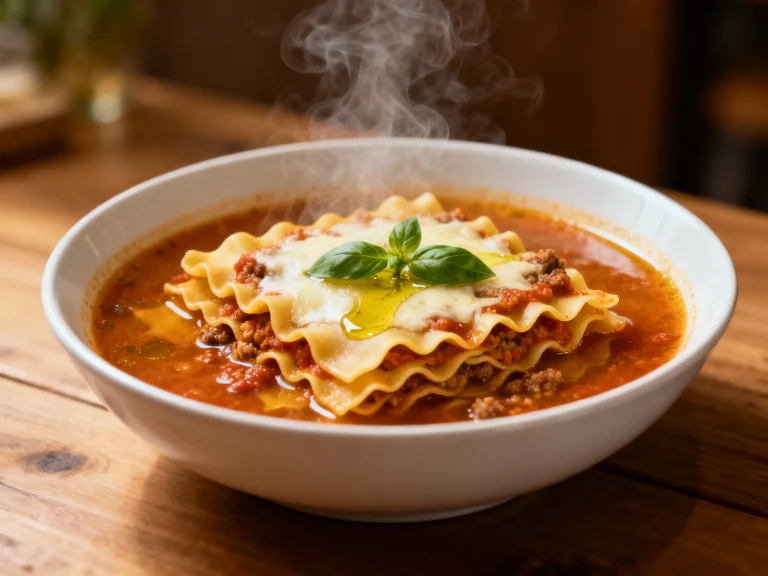 Weeknight Magic: Lasagna Soup Instant Pot in 30 Minutes