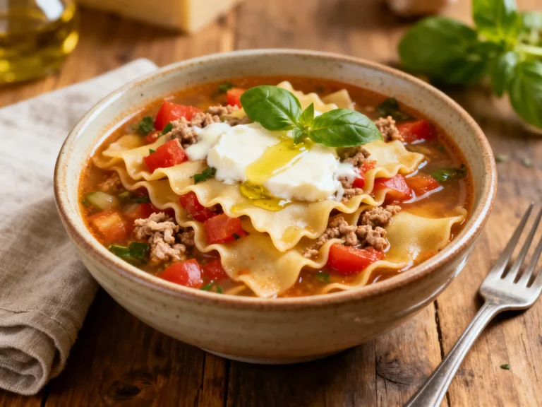 Healthy Lasagna Soup That Crushes Cravings Not Goals