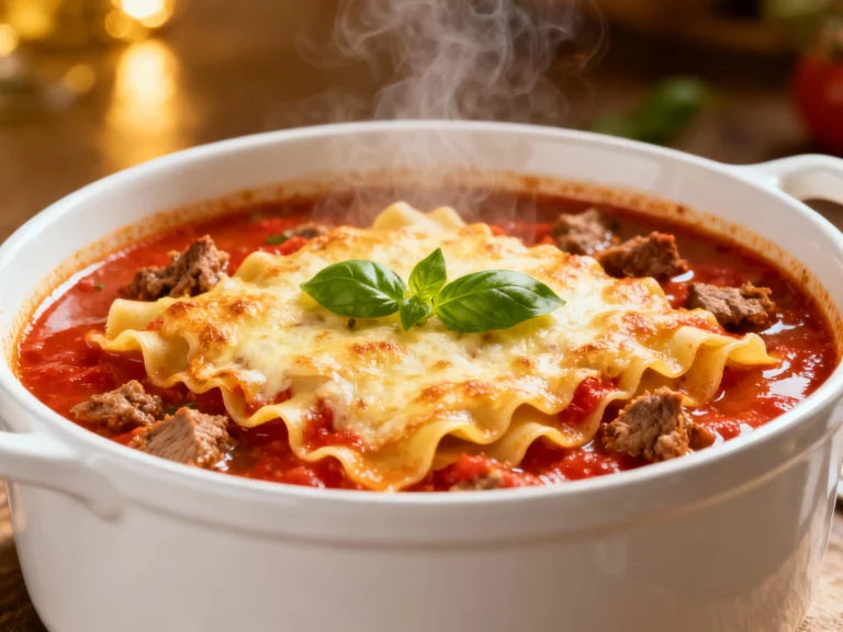 Weeknight One Pot Lasagna Soup for Big Flavor Fast
