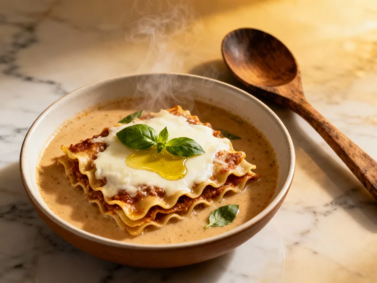 Creamy Lasagna Soup—weeknight Comfort With a Twist