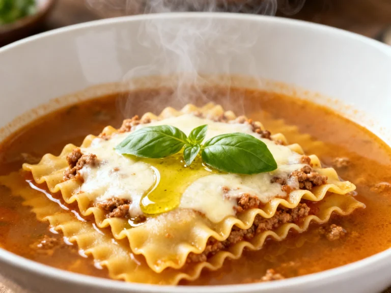 High Protein Lasagna Soup — Weeknight Comfort With Gains