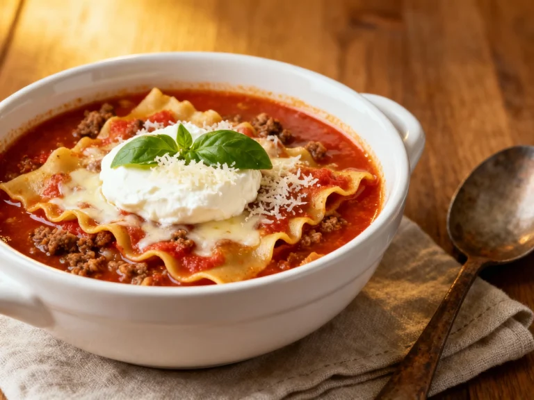 Lasagna Soup Recipe With Ricotta — Weeknight Comfort Magic