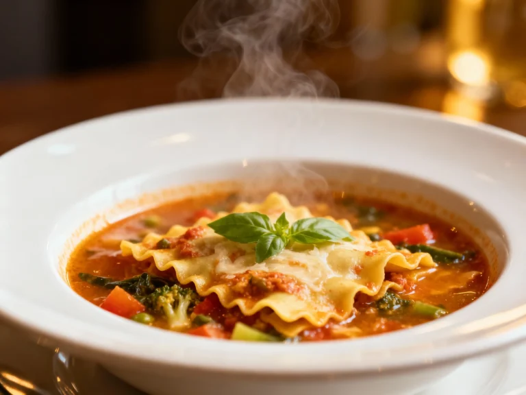 Lasagna Soup Vegetarian — Cozy Comfort With Bold Flavor