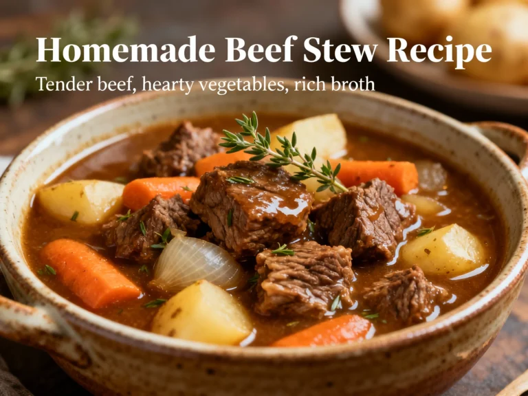 Homemade Beef Stew Recipes That Nail Cozy Hearty Dinners