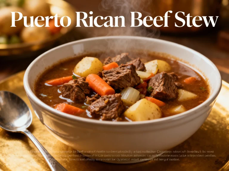 Puerto Rican Beef Stew — Bold Flavor Weeknight Comfort