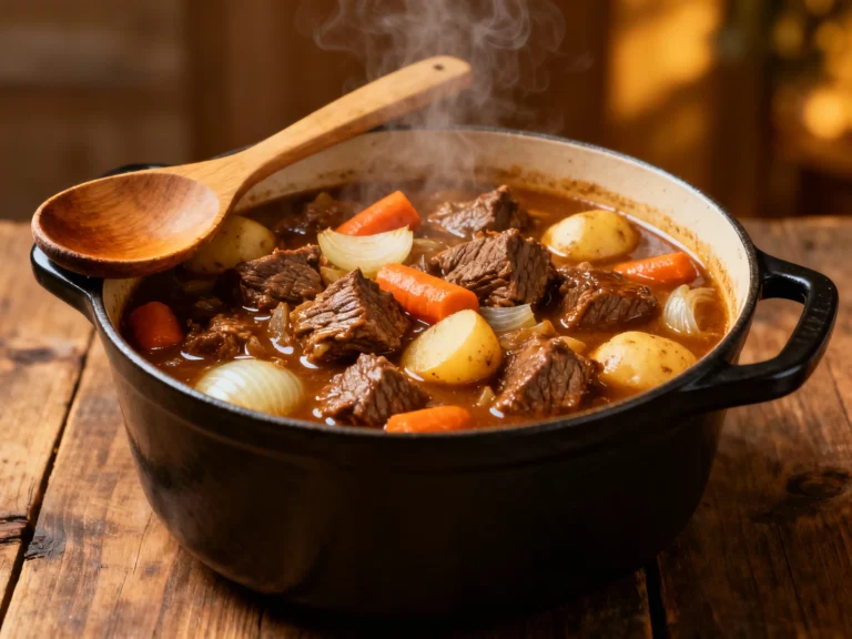Beef Stew in Dutch Oven — Weeknight Soul Food