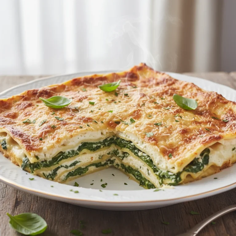 Spinach–artichoke White Lasagna That Breaks the Creamy Scale