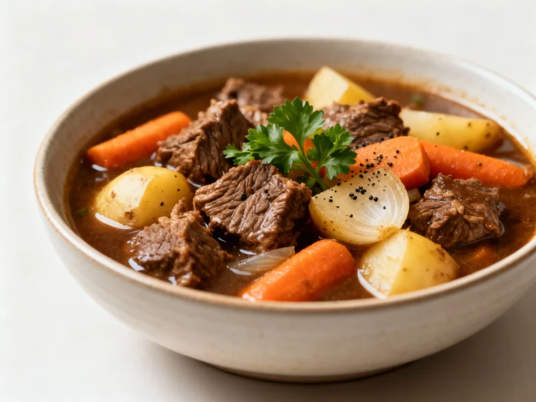 Beef Stew Easy Weeknight Win — Rich Cozy Done Fast