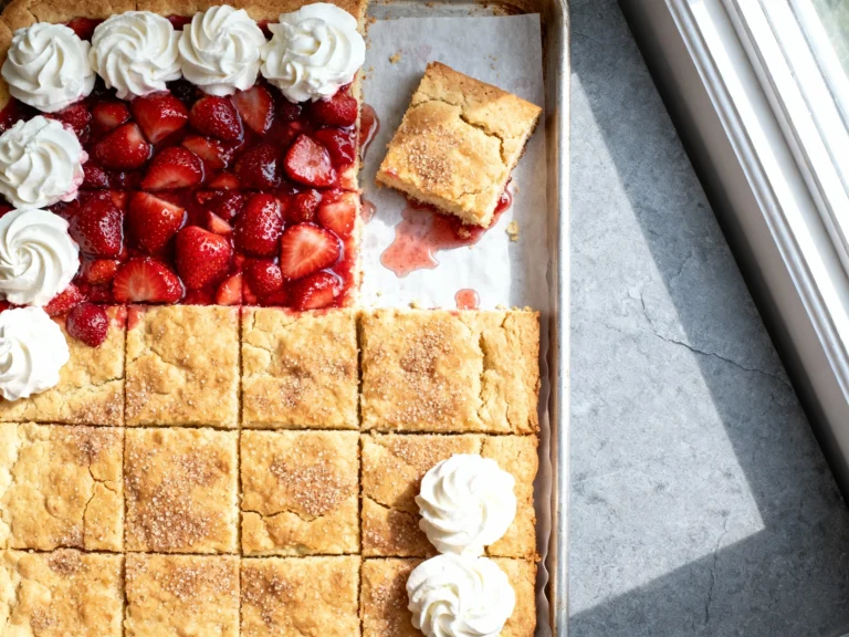 Sheet-pan Strawberry Shortcake for a Crowd — Dessert Made Easy