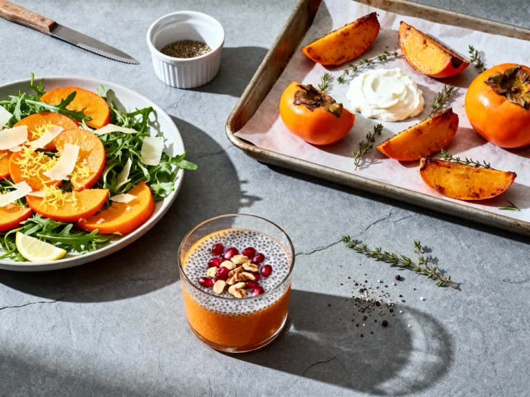 Persimmon Recipes to Make Weeknights Pop and Brunches Shine