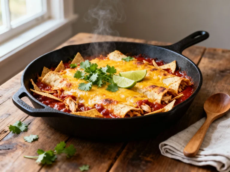 Mexican Dinner Recipes — One-pan Enchilada Weeknight Win