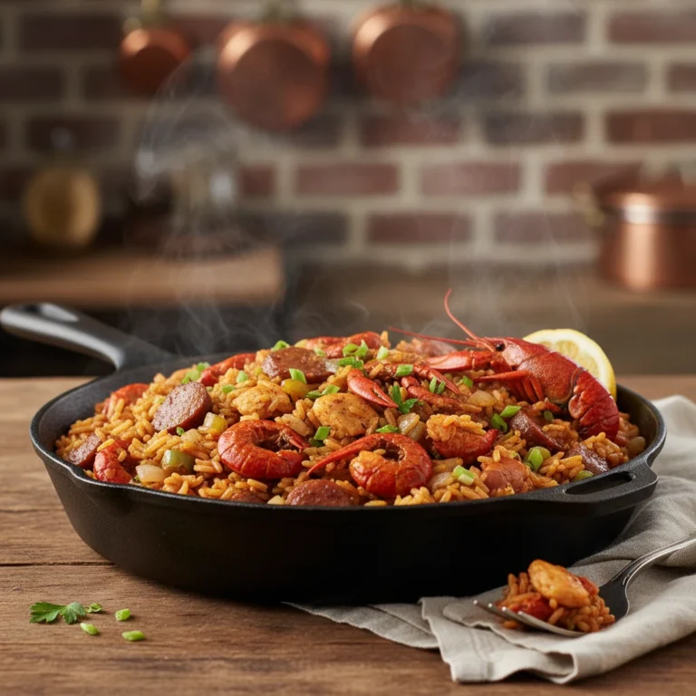 Smoky Creole Crawfish Jambalaya — Weeknight Heat Big Flavor