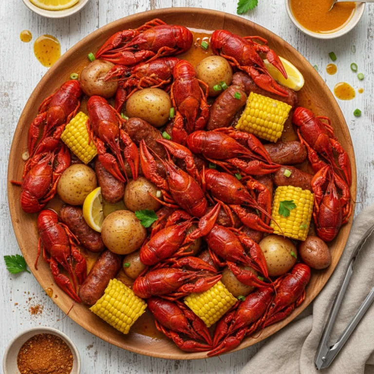 Cajun Butter Boil Crawfish: Backyard Feast, Big Flavor