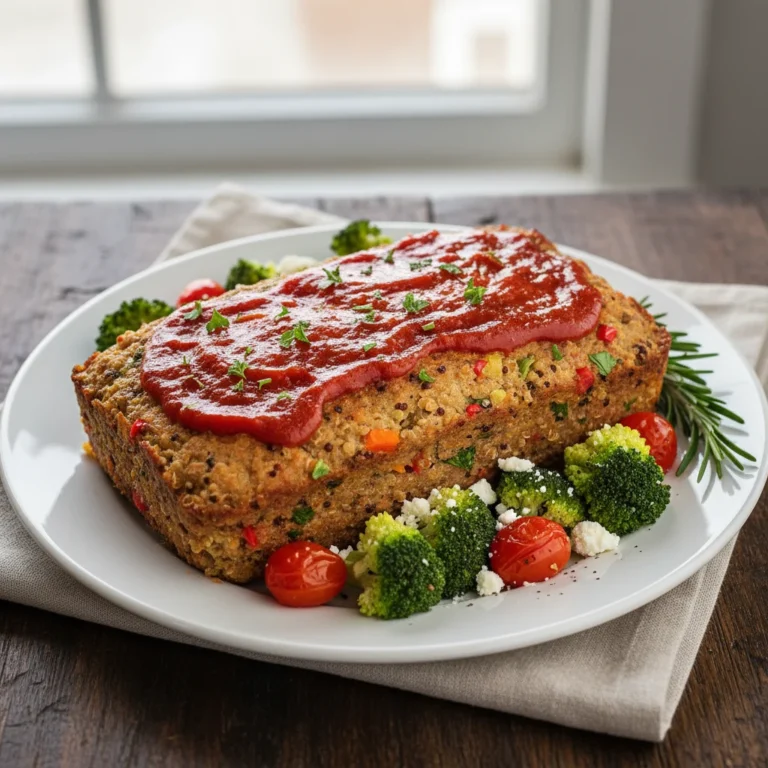 Lean Turkey & Quinoa Veggie Meatloaf for Busy Weeknights