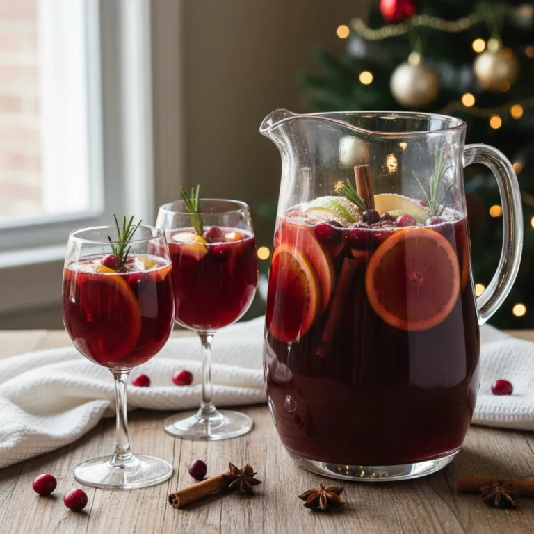 Christmas Sangria Recipes — Easy Sips for Merry Nights