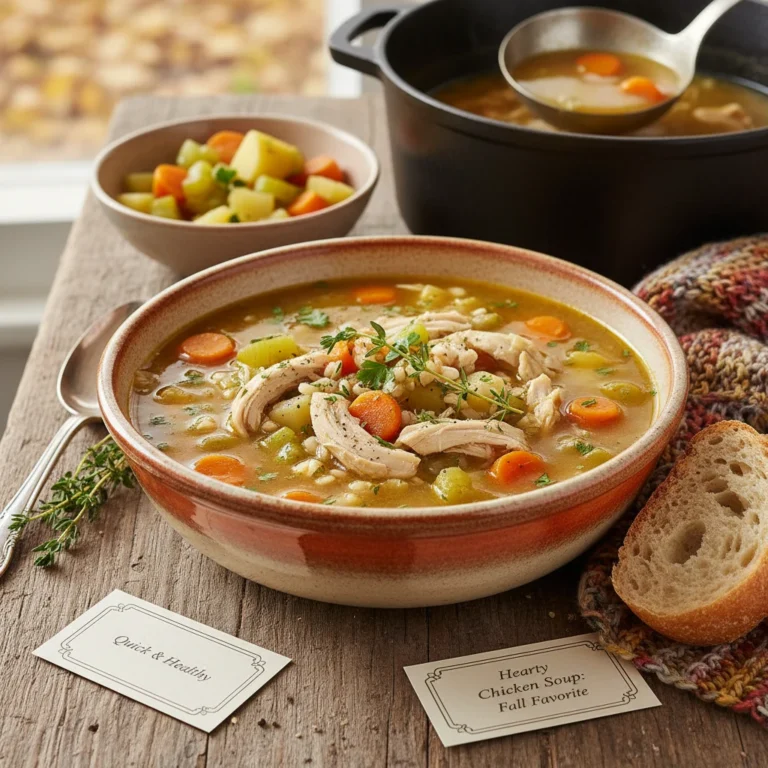 Hearty Chicken Soup That Wins Fall: Fall Soup Recipes & Fall Soups and Stews for Busy Nights, Leftover Chicken Soup Hacks, Healthy & Quick Chicken Soup Recipes, Chicken Soups and Stews You’ll Crave, Chicken Soup Ideas You’ll Actually Cook, Chicken Soup Recipes Homemade, Plus the Best Chicken Breast Soup Recipes