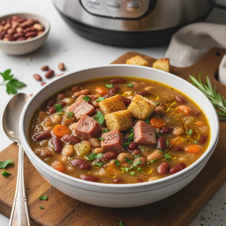 Instapot Ham and Bean Soup Recipes for Cozy Weeknights