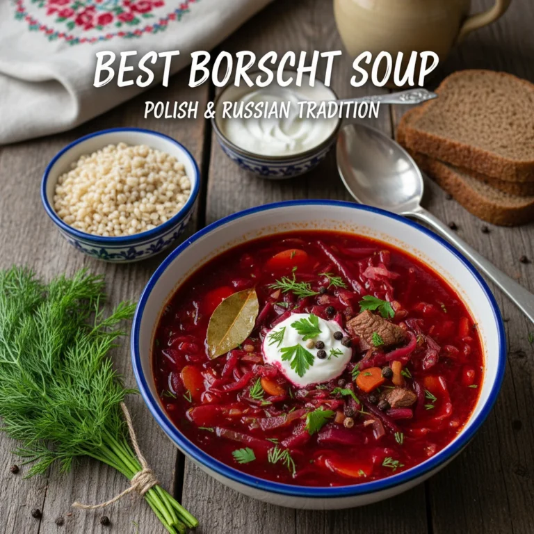 Best Borscht Soup Recipe, Vegetable Broth Soup, Polish Soup Recipes, Beet Soup Recipes Borscht, Slavic Food, Barley Soup Recipe, Russian Borscht Soup, Easy Broth Soup Recipes, Borst Soup Borscht Recipe, Brothy Soup Recipes — the Bright-red, Comfort-loaded Pot You’ll Crave All Week