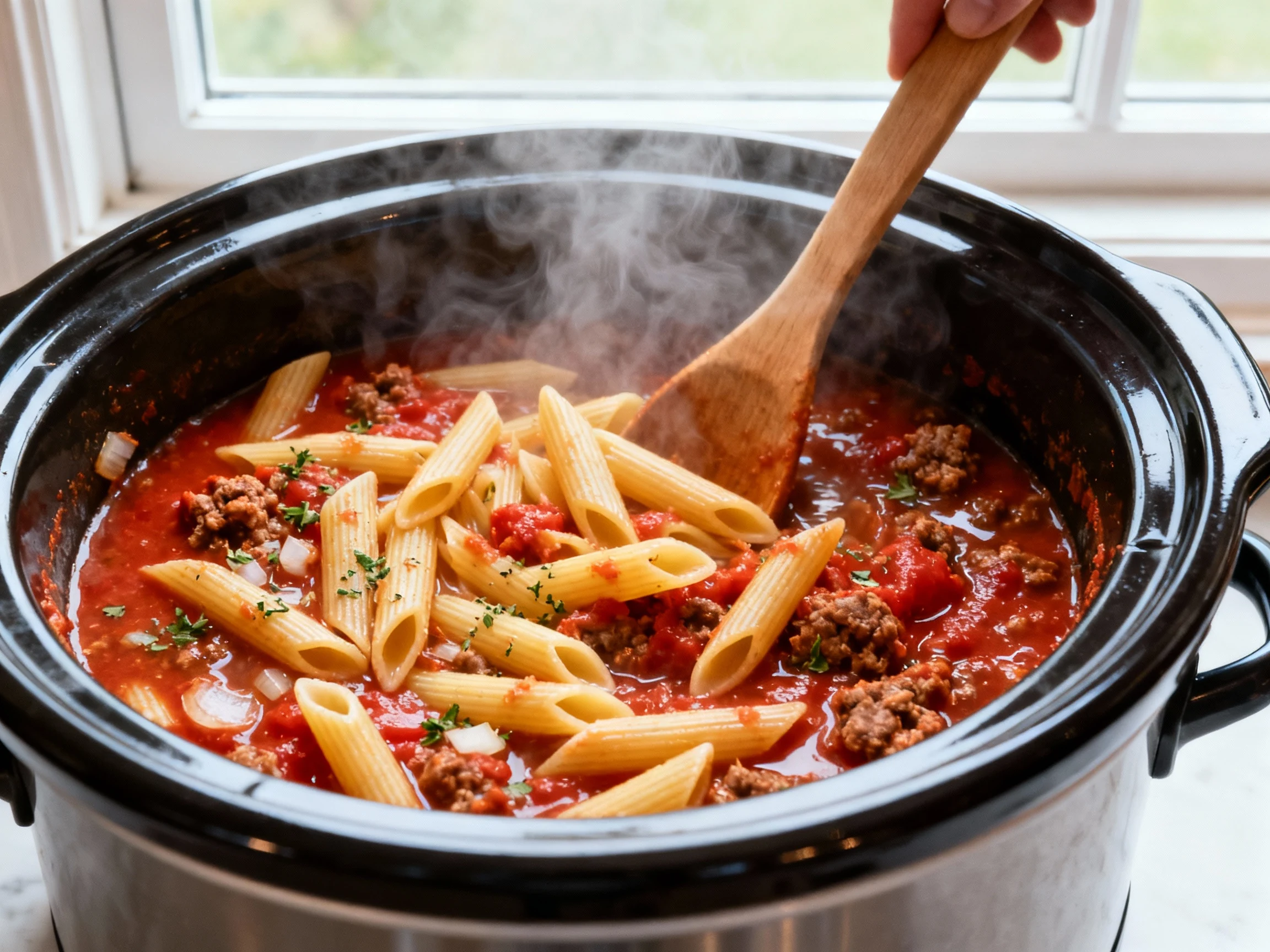Food photography, Overhead shot of a parchment-lined sheet pan just out of the oven: burst cherry tomatoes, caramelized 