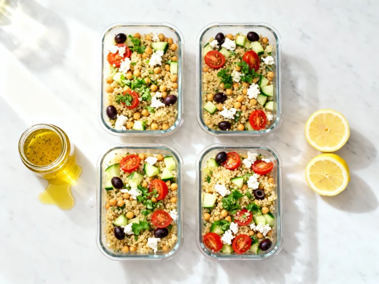 Make-ahead Mediterranean Quinoa Salad (meal Prep Friendly)