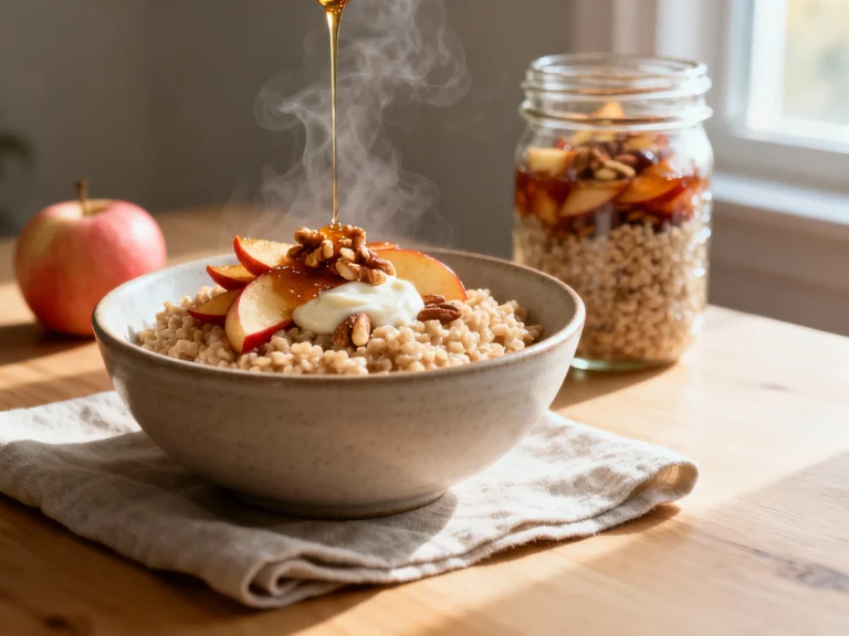 Meet Your New Habit: Cinnamon Apple Quinoa Breakfast Bowl