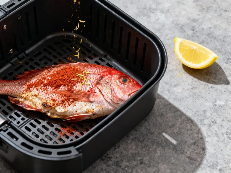 Air Fryer Red Snapper Fillets With Old Bay — Quick Dinner