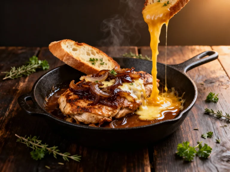 French Onion Chicken Skillet (one Pan) — Weeknight Magic