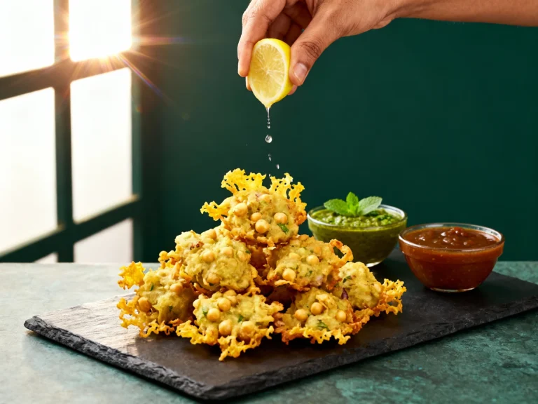 Indian Onion Bhaji Fritters (crispy & Gluten-free Option)