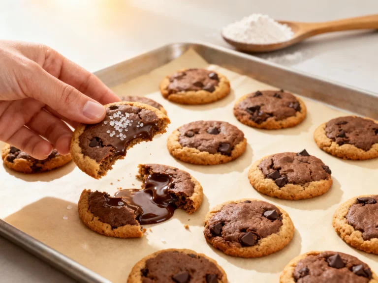 Soft-baked Coconut Flour Chocolate Chip Cookies