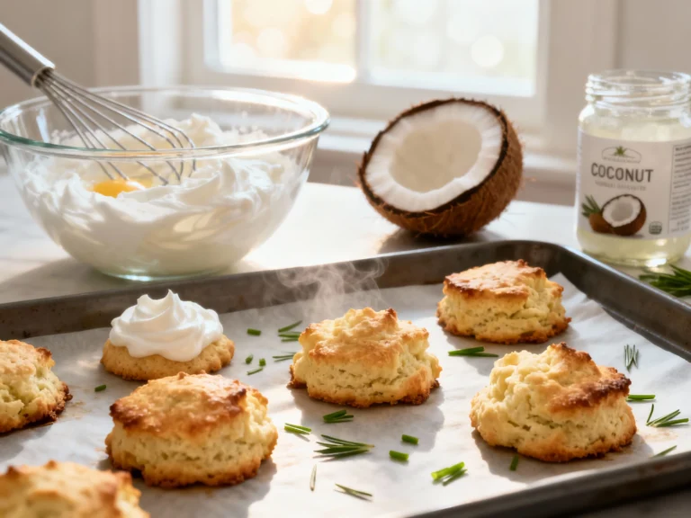Paleo Coconut Flour Biscuits (fluffy) — Weekend Brunch Game-changer
