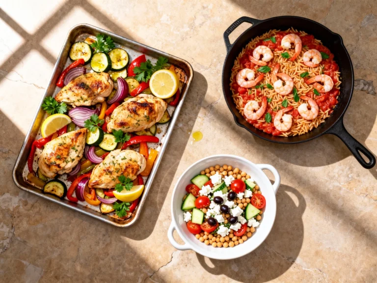 Easy Mediterranean Diet Recipes for Busy Weeknight Wins