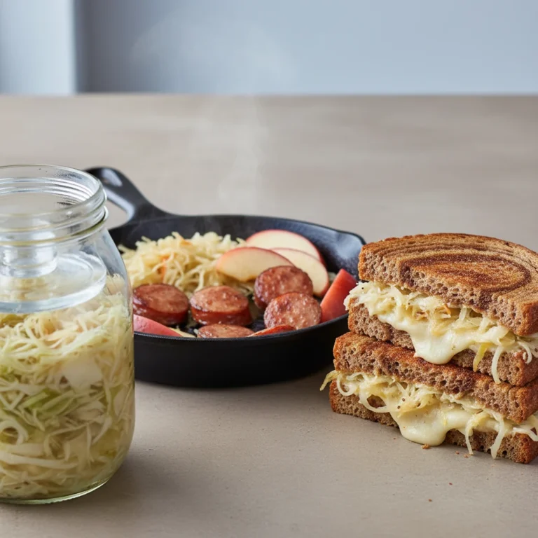 Authentic German Sauerkraut With Apples & Caraway – Classic Side Dish