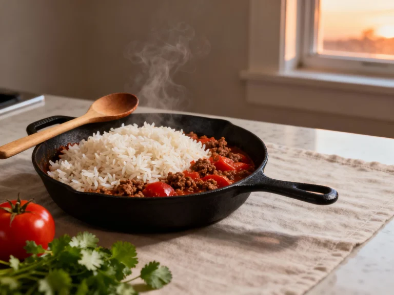 Ground Beef and Rice Recipes: One-pan Dinners That Win