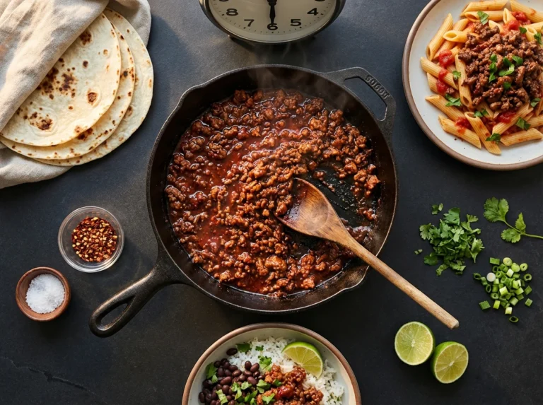 Ground Meat Recipes to Conquer Busy Weeknights Fast