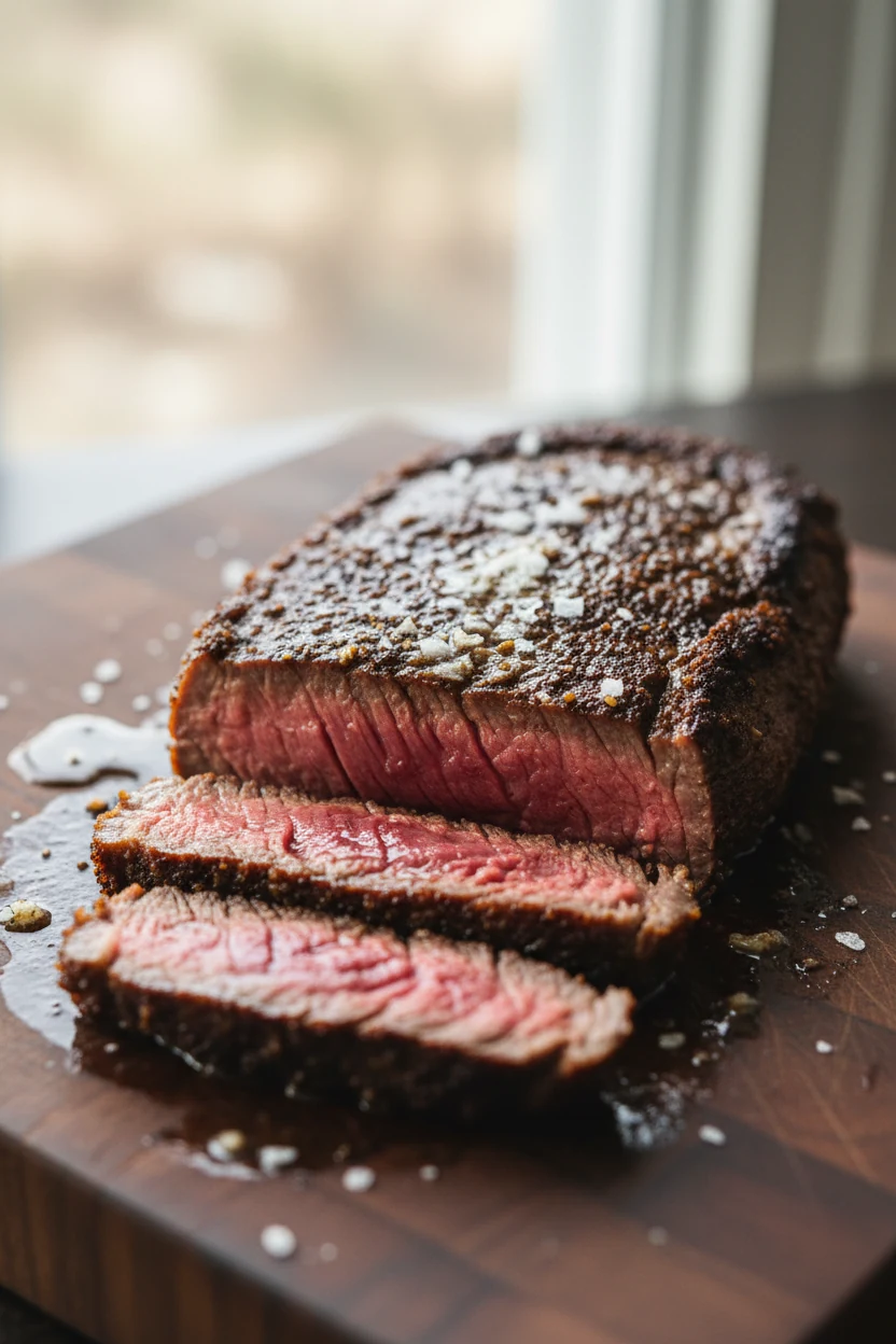 1. Close-up of white garlic ricotta pizza: blistered, leopard-spotted rim, bubbling ricotta-garlic sauce with browned mo