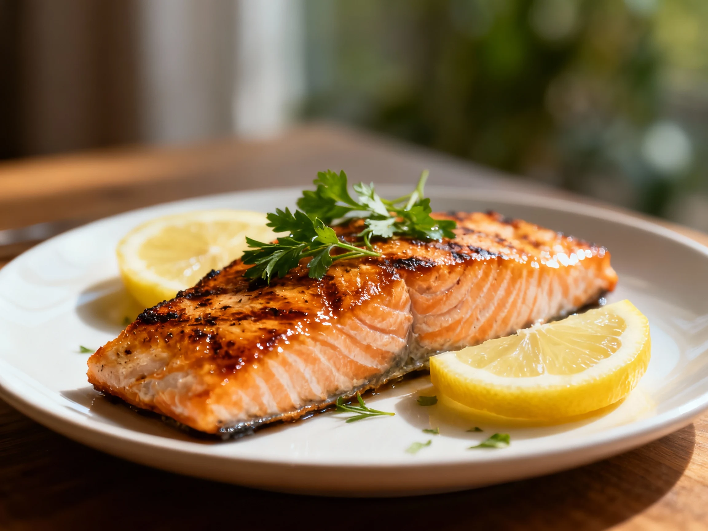 Food photography, ```json, professional food photography, high quality, appetizing, restaurant quality, clean compositio