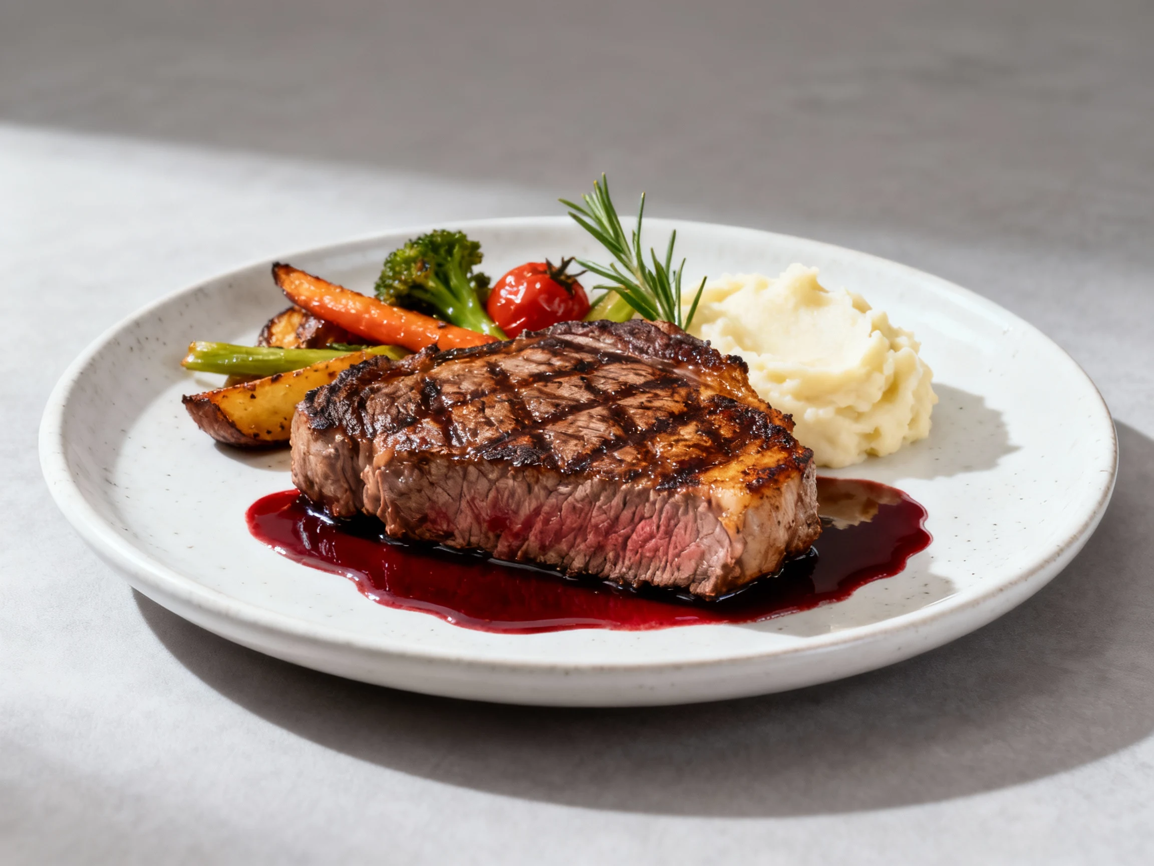 Food photography, ```json, professional food photography, high quality, appetizing, restaurant quality, clean compositio