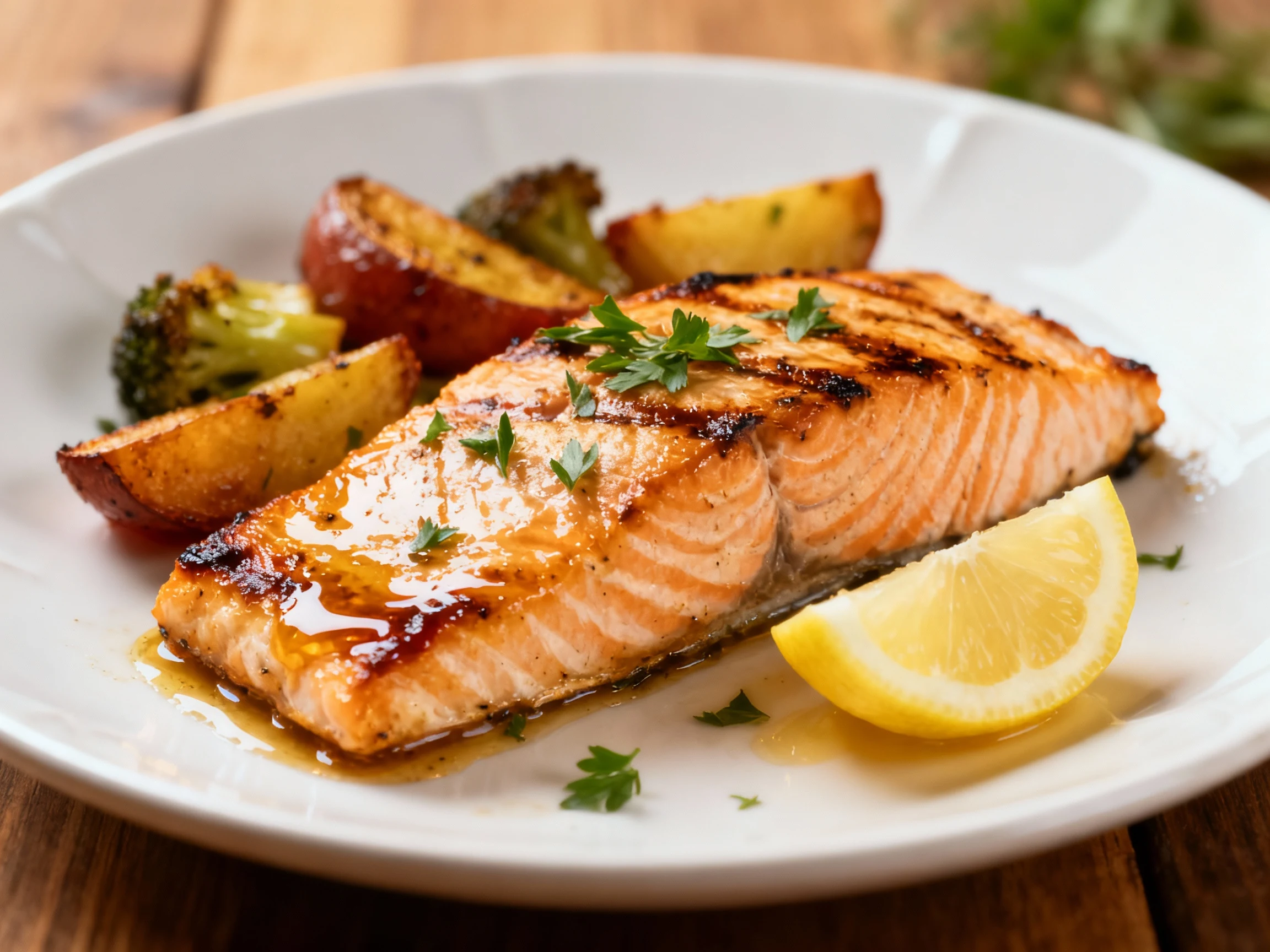 Food photography, ```json, professional food photography, high quality, appetizing, restaurant quality, clean compositio