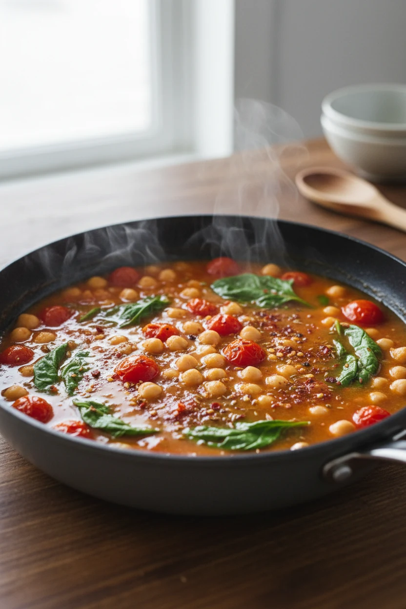 2. Cooking process: roast beef searing in a ripping-hot cast-iron skillet, olive oil sheen, fat cap crisping, deep golde