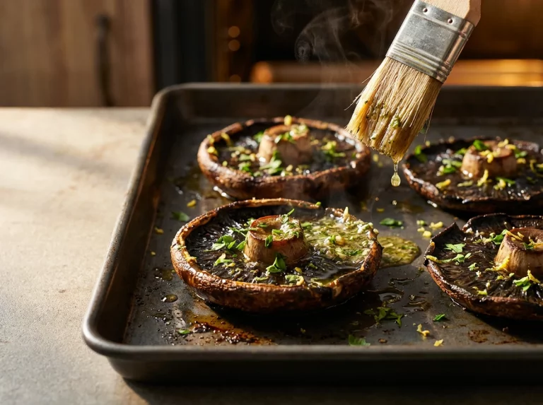 Easy Oven-roasted Portobello Mushrooms (garlic Herb Side Dish)