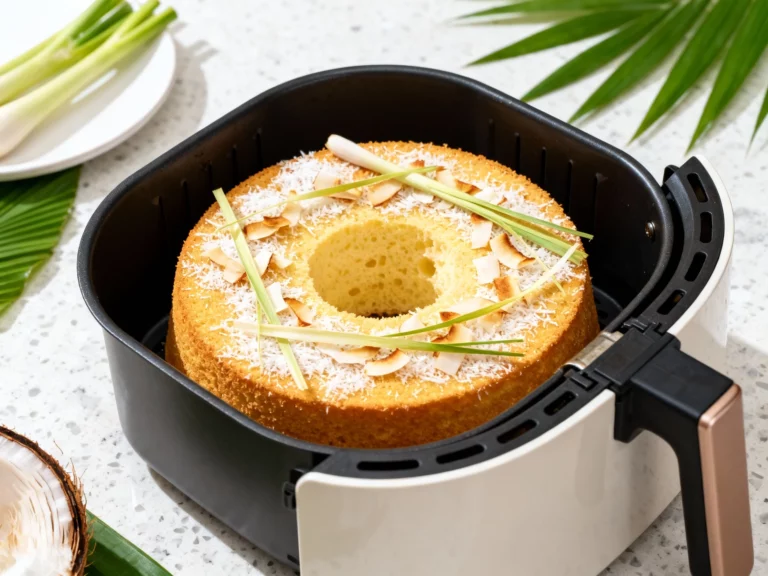 Air Fryer Cake Recipes: Thai Coconut-lemongrass Sponge That Wows