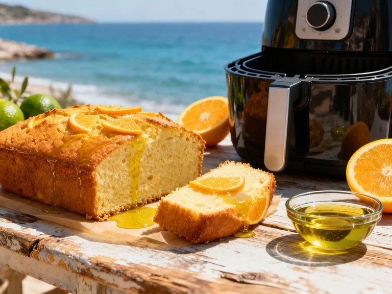 Air Fryer Cake Recipes: Mediterranean Olive Oil Orange Cake Magic