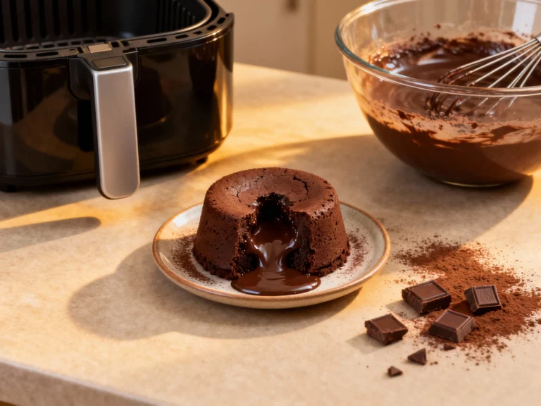 Air Fryer Cake Recipes: One-bowl Chocolate Lava Cake That Oozes