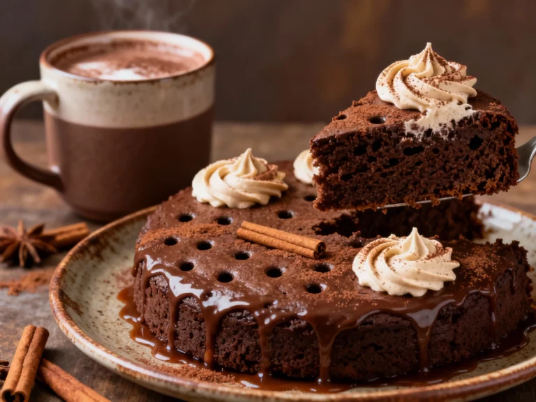 Chocolate Poke Cake Recipes: Mexican Hot Chocolate With Cinnamon