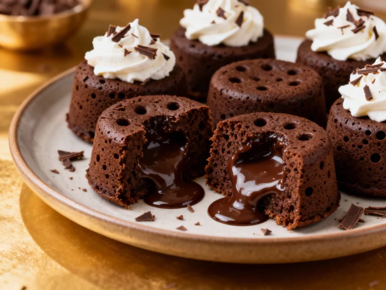 Chocolate Poke Cake Recipes: Air Fryer Mini Poke Cakes